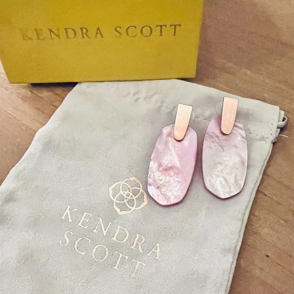 *Nwot* Kendra Scott Aragon Statement Drop Earring… - image 3